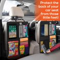 thumbnail image 7 of Trobo Car Seat Protector + 4 Pocket Storage Backseat Organizer, Durable Waterproof Carseat Cover for Child Car Seat and Kick Mats Back Seat Protector for Leather Seats, Kids Feet, Travel Accessories, 7 of 7