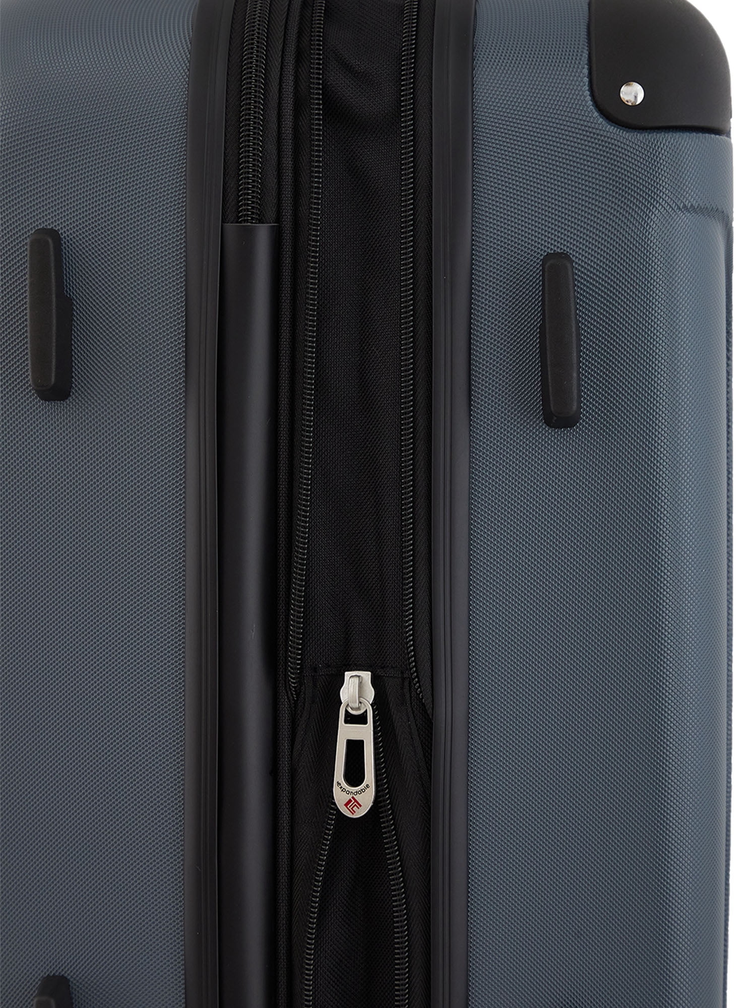 Travelers Club 20" Hard Side Expandable Rolling Spinner Carry-on, Dark Slate