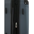 thumbnail image 6 of Travelers Club 20" Hard Side Expandable Rolling Spinner Carry-on, Dark Slate, 6 of 11