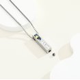 thumbnail image 5 of Urn Necklaces for Ashes Stainless Steel Bar Ashes Necklaces for Women Sunflower / Tree of Life / Mountains Cremation Jewelry for Ashes  Ashes Necklace for Human / Pet, 5 of 7