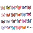 thumbnail image 2 of Coofit 23PCS Butterfly Nail Charm Decorative Butterfly Nail Decoration Nail Rhinestone, 2 of 10