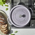 thumbnail image 5 of STAUB Cast Iron 7-qt Round Cocotte - Lilac, 5 of 11