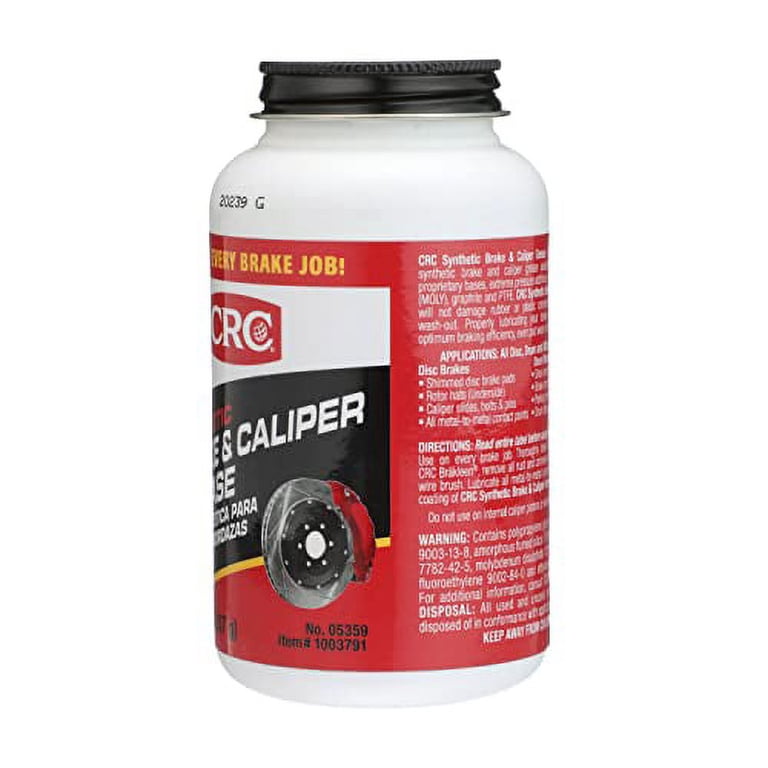 CRC Synthetic Brake & Caliper Grease, 8 oz