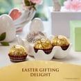 thumbnail image 6 of Ferrero Rocher Milk Chocolate Hazelnut Easter Basket Candy, Easter Egg Fillers, 12 Count, 6 of 15