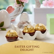 Ferrero Rocher Premium Easter Candy, Chocolate Bunny Box, Easter Basket Essentials, 13 Pieces, 5.7 oz