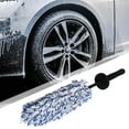 thumbnail image 6 of jiaping Car Wheel Rim Cleaning Brush Wheel Detailing Brush, Rim Tire Detail Brush Car Cleaning Supplies for Tire Tires Truck Rims Blue White, 6 of 9