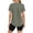Army Green-2, variant on Workout Tops for Women Fast Drying Solid Color Slim Sports Short Sleeve Tops Soft Breathable Cooling Tennis Hiking Running Tops