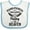 White and Blue, variant on Inktastic Handpicked for Earth by My Pappy in Heaven with Angel Wings Boys or Girls Baby Bib