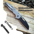 thumbnail image 3 of Accessory Cutter Pocket AD20/20.5 Standard Clip Tools Alloy Tool Portable Multipurpose Folding Solid Tool Portable for Safe Survival Outdoor Silver, 3 of 8