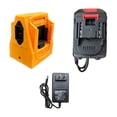 thumbnail image 1 of Kit convertidor de herramientas eléctricas universal compatible con BL1850-2, ligero y portátil 2 ranuras, 1 of 9