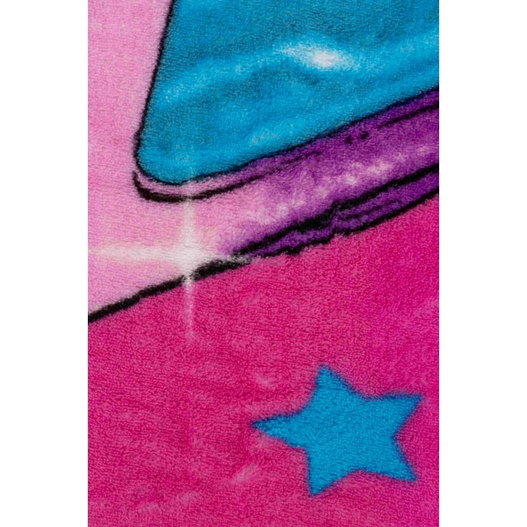 Monster Jam Sparkle Smash Throw, 46x60, Polyester Coral Fleece