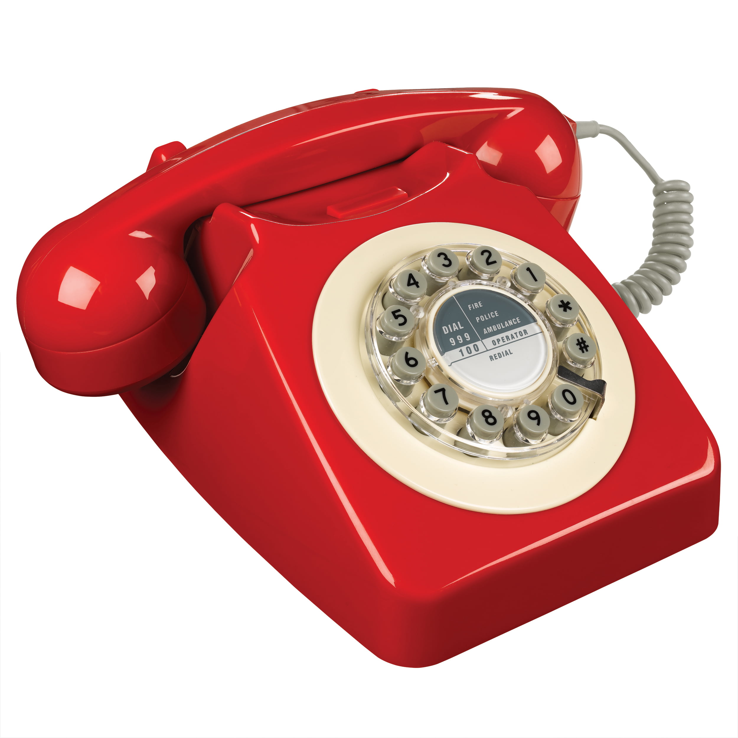 Rotary Dial Corded Telephone