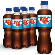 RC Cola Soda Pop, 16.9 fl oz, 6 Pack Bottles