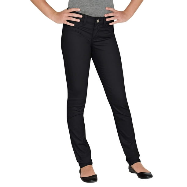 Dickies Girls School Uniform Super Skinny Fit Pants (Little Girls & Big