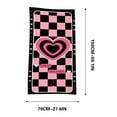 thumbnail image 2 of Clearance! Feledorashia Microfiber Beach Towel, Oversized Absorbent Fast Drying Sand Free Beach Towel Ultra Lightweight Towels for Travel, Pool, Camping, Picnic, Yoga Gym Sports,60x28inch, 2 of 3
