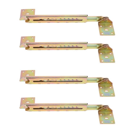 

2 Pair Angle Lifting Rod Desk 10 Gear Adjusting Hinge Angle Hinge WITH Bracket