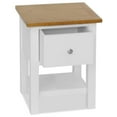thumbnail image 2 of vidaXL Nightstand 36x30x47 cm Solid Oak Wood, 2 of 5