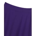 thumbnail image 3 of MSemis Big Girls Knee Length Skater Skirts Purple 16, 3 of 6