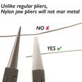 thumbnail image 3 of Mordaza redonda de nailon Pliers The Beadsmith de 12,7 cm, 3 of 7