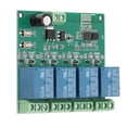 thumbnail image 4 of Módulo de Relé de 4 Canales de Control Inalámbrico de Chip ESP8266 Para Equipos Electónnicos, Tecnología SmartConfig, Distancia de Transmisió de 100 M, 4 of 7