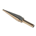 thumbnail image 4 of 5pcs High Speed Steel 4241 Step Drill Bit Set Metal Drilling Tool for Metal Wood Drilling Tool with Aluminum Box Step Cone Drill, 4 of 7