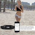 thumbnail image 3 of Monitor de ritmo cardíaco compatible con Bluetooth, correa para el pecho, equipo de fitness para iOS, 3 of 5