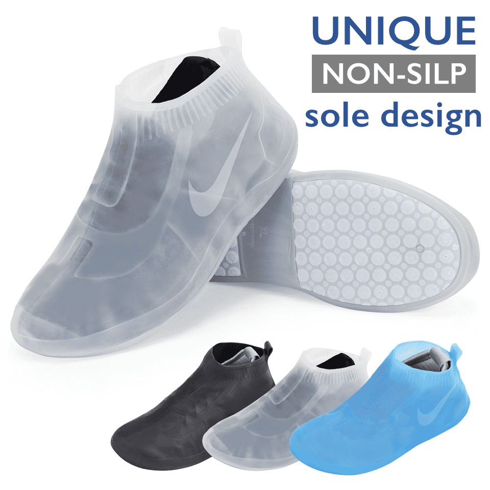 ComfiTime Waterproof Shoe Covers Shoe Covers for Rain, NonSlip TPE