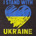 thumbnail image 3 of CafePress - Ukrainian Lover I Stand With Ukraine Heart T Shirt - Mens Football Shirt, 3 of 4