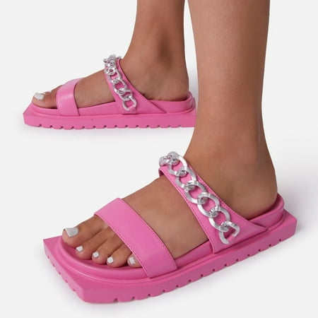 

uikmnh Women Shoes Summer Womens Casual Shoes Breathable Thick Soled Leisure Sandals Pink 9