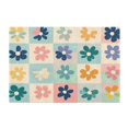 thumbnail image 7 of Yayeee Bath Rug for Bathroom Floor Non Slip Rectangle Fluffy Soft Absorbent Mat, 16"x24", Green Floral, 7 of 7