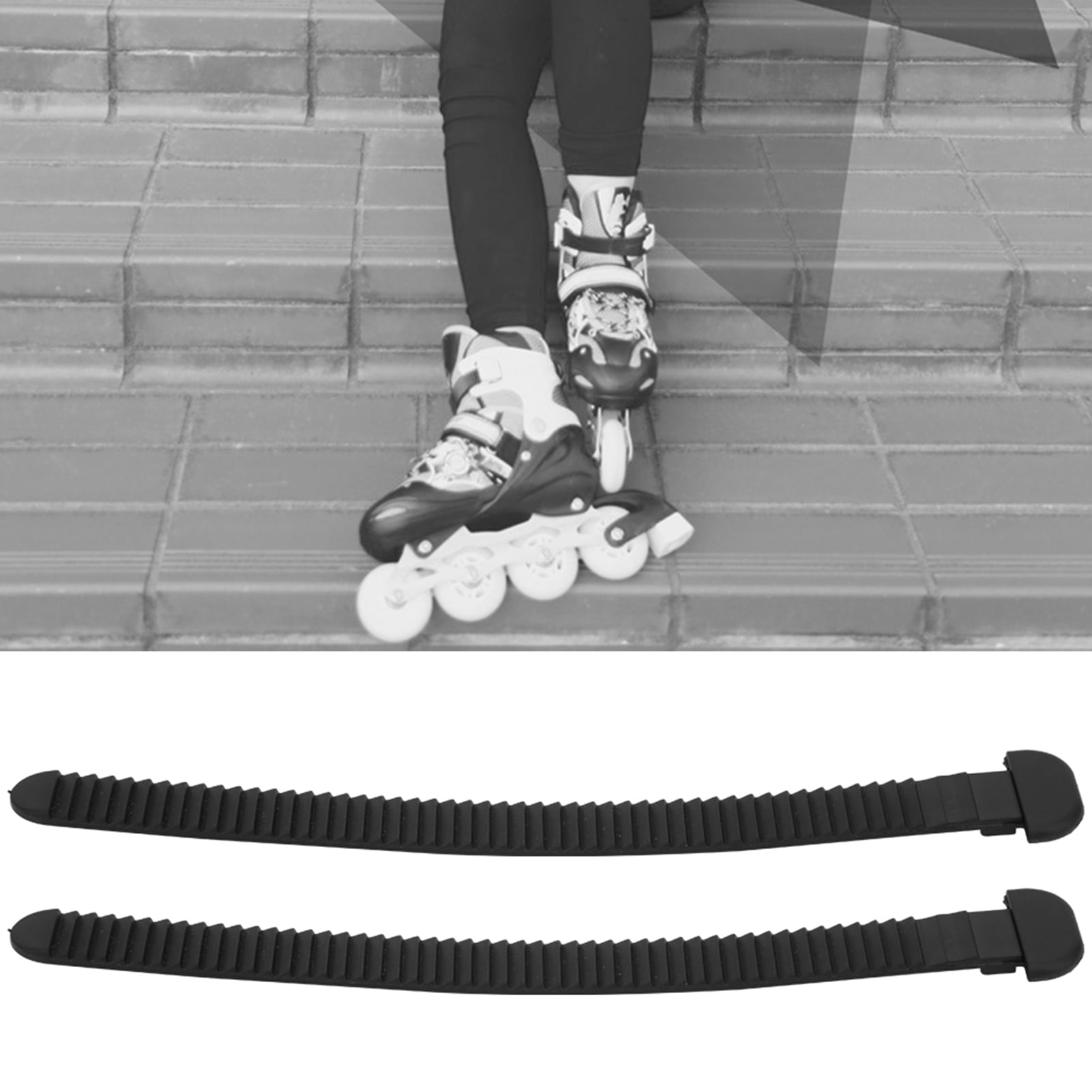 2 Pcs Inline Skate Skating Shoes Energy Straps Roller Skates Accessories Parts 