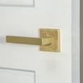thumbnail image 4 of Viaggio Qadmlnlus_Sd_Lh Motivo Left Handed Solid Brass Non-Turning One-Sided Dummy Door, 4 of 7