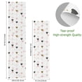 thumbnail image 3 of 33"x9" Skateboard Grip Tape Protector Sheets Nonslip Protection Griptape Sheet for Outdoor Sports Hearts and String Garland, 3 of 7