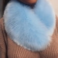 thumbnail image 4 of Women's Neckerchief Women'S Autumn/Winter Warm Wool Like Accessories Thick Imitation Bib, Women's Accessories Neckerchief, 4 of 4