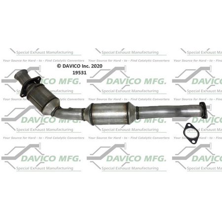 Davico Mfg Catalytic Converter P/N:19531 Fits select: 2003-2010 MERCURY GRAND MARQUIS, 2003-2010 FORD CROWN VICTORIA