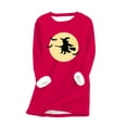 thumbnail image 2 of Chandail en Molleton pour Femmes Mode Décontractée Manches Longues Blouses & Chemises Col Rond Chemises d'Automne en Liquidation, 2 of 3