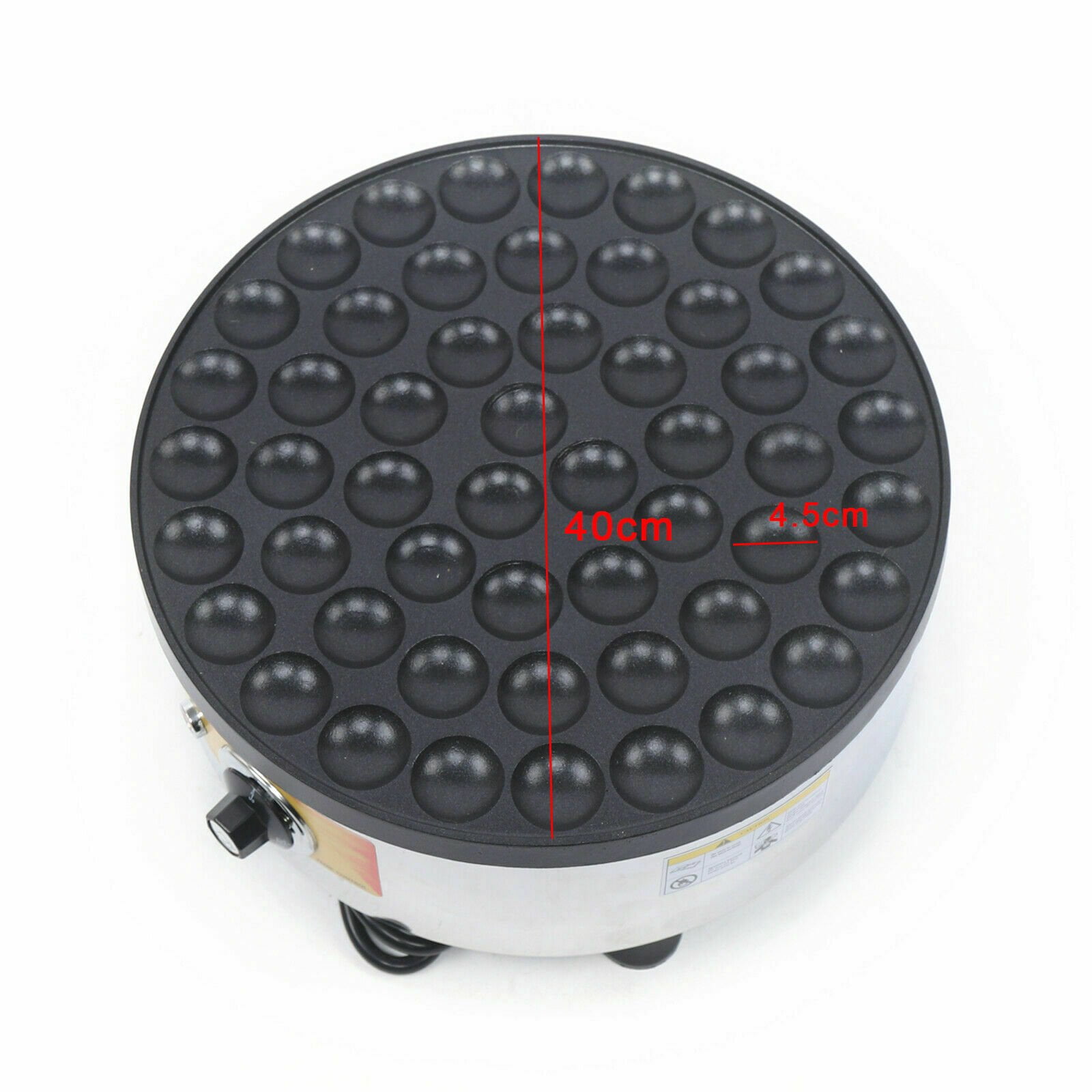 INTSUPERMAI Electric Mini Muffin Maker Pancake Waffle Machine 52