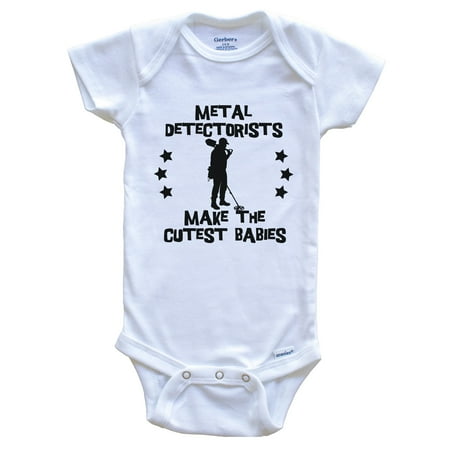 

Metal Detectorists Make The Cutest Babies Funny Metal Detecting Baby Bodysuit