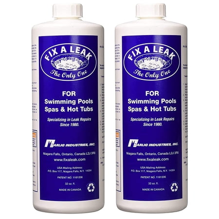 Marlig Industries FIXALEAK-2A, Pool Leak Sealer Industrial Sealant, 2 lbs 32oz. 2 Pieces