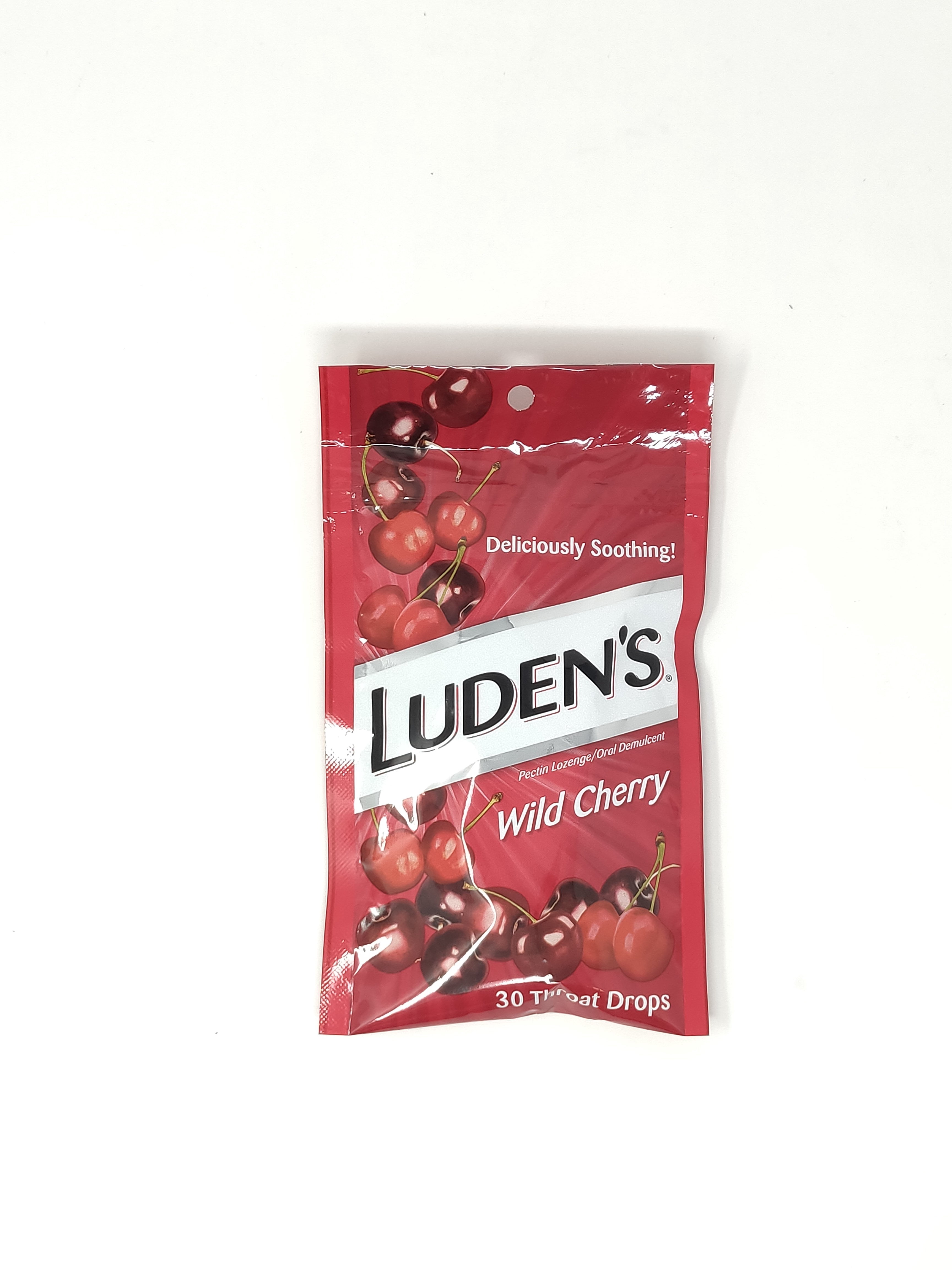 Luden's Wild Cherry Pectin Throat Lozenges - 12 Pack x 30 Drops Value Pack