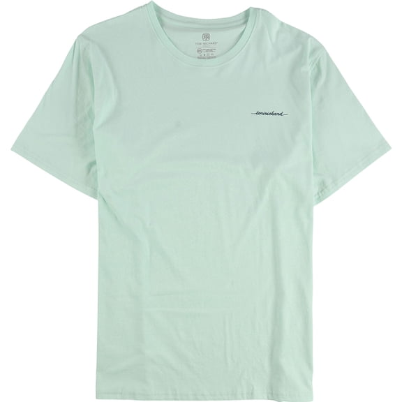 Tori Richard Mens Solid Basic T-Shirt, Green, XX-Large