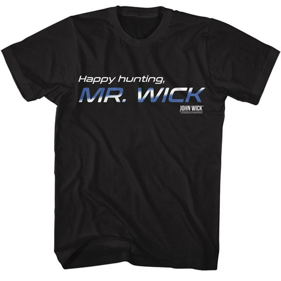 John Wick Happy Hunting Black T-Shirt