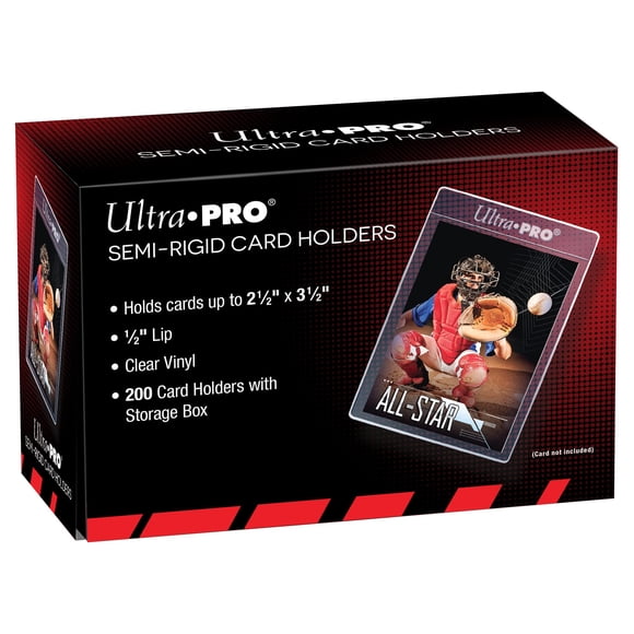 Ultra Pro Manchons de Lèvres Semi-Rigides 1/2 Pouces 200 Unités