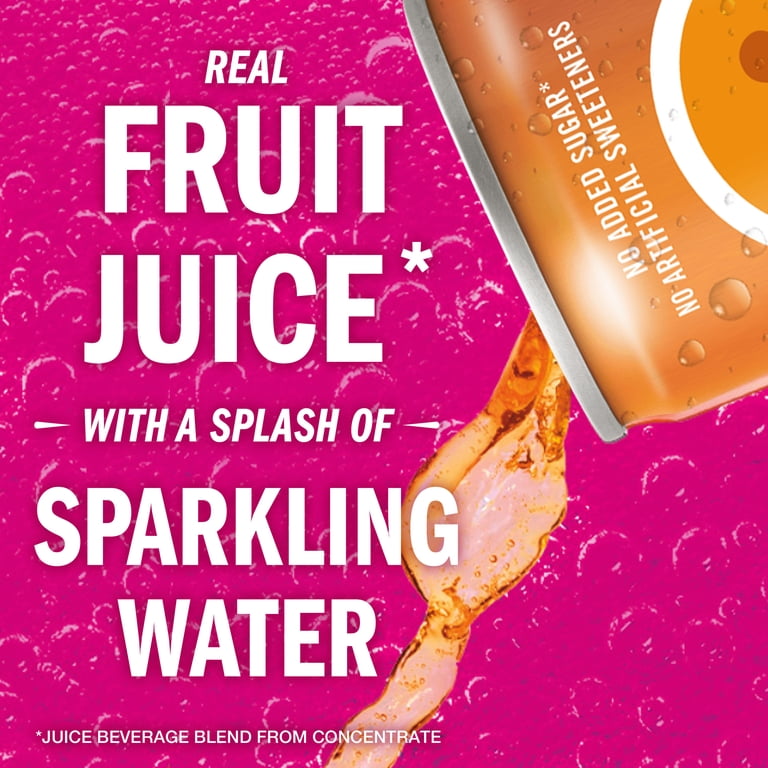 IZZE Sparkling Clementine Juice Beverage, 8.4 Fl Oz Can - Walmart.com