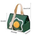 thumbnail image 3 of Hariumiu Kitchen Picnic Bag Large Capacity Dust-proof Oxford Cloth Universal Cartoon Thermal Lunch Box Bag Household Supplies, 9.8 x 5.9 x 13.7", 3 of 13
