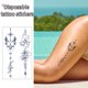 thumbnail image 5 of Etiqueta Engomada Del Tatuaje Animal Semi Permanente 8PCS para Mujeres Adultas Niñas, 5 of 9