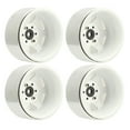 thumbnail image 4 of llantas Beadlock compensadas - Llantas de metal de 8,9 mm para cubo profundo para Axial SCX10 90046 1,9 pulgadas, color blanco, 4 of 12