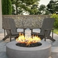 thumbnail image 2 of Flash Furniture Set of 2 Charlestown All-Weather Poly Resin Wood Adirondack Chairs in Gray, 2 of 9