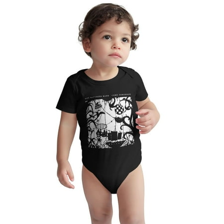 

Dave Baby Onesie Matthews Band-Come Tomorrow Toddler Baby Boys Girls Short-Sleeve Bodysuits Cotton Romper Black 18 Months