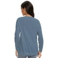 thumbnail image 3 of Women's Long Sleeve Knitted Crew Neck T-shirt, 3 of 6